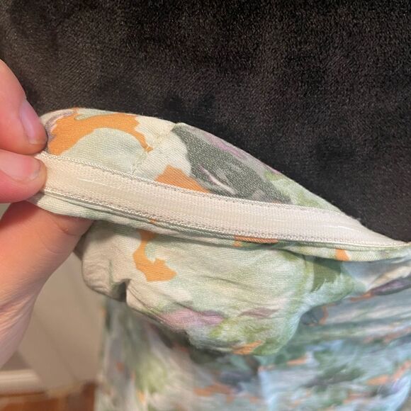 En Saison Green Floral Mini Dress NWT - Picture 4 of 6